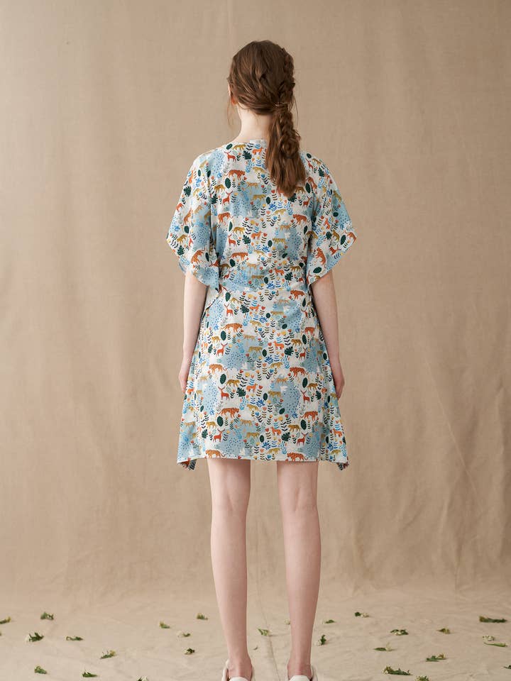 Hanna Jungle Resort Dress for wholesale by RWBE