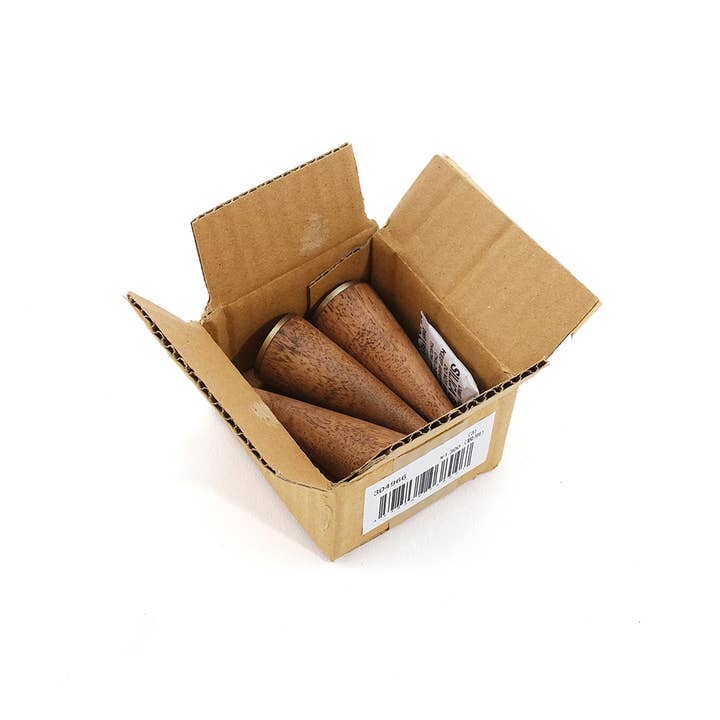 shesay - Wholesale Jewelry Box/Organizer - Acacia Brass Ring Cone – Minimal Display & Storage7