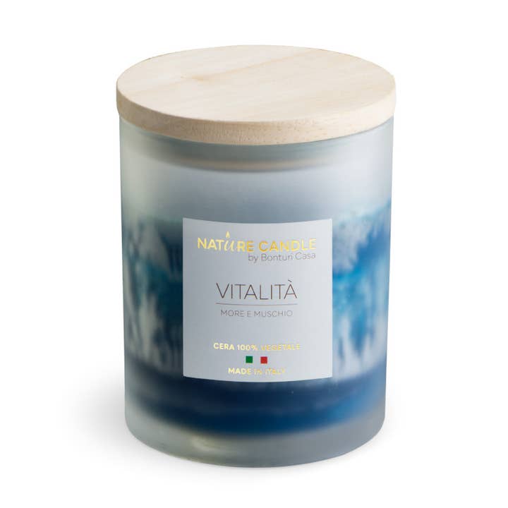 NATURE CANDLE doftljus 100% vegetabiliskt vax - Amati för wholesale av Bonturi Casa di Bonturi Franco