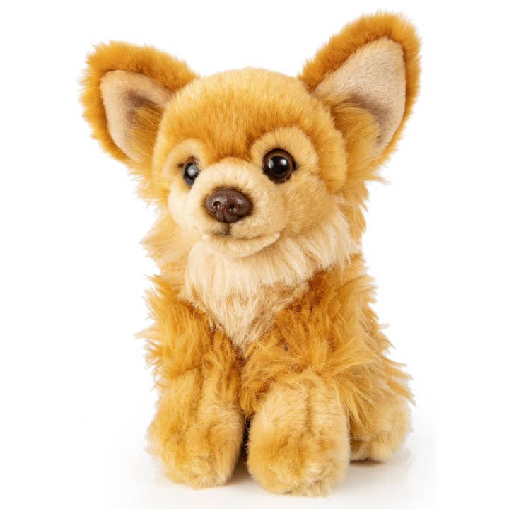 Uni Toys - Wholesale Stuffed/Plush Toy - Kids & Baby - Chihuahua (brown) - 18cm (length) - cuddly/plush toy