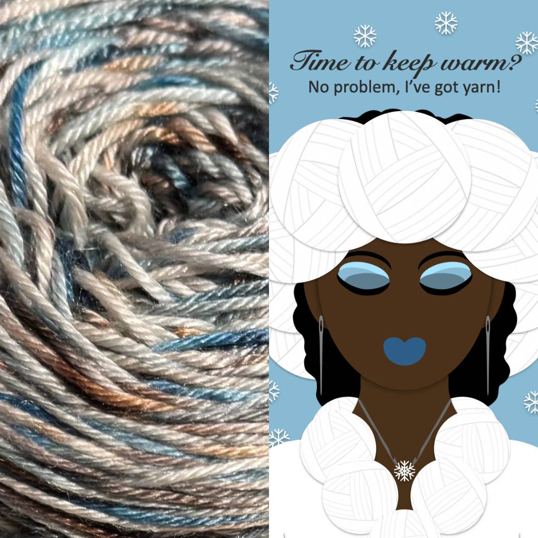 BzyPeach, LLC – wholesale Yarn – Mid Winter Blues