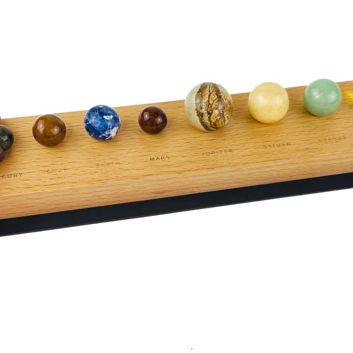 Rock Paradise - Wholesale Spiritual Stone/Crystal - Gemstone Solar System Planets in a Box Crystal Spheres3