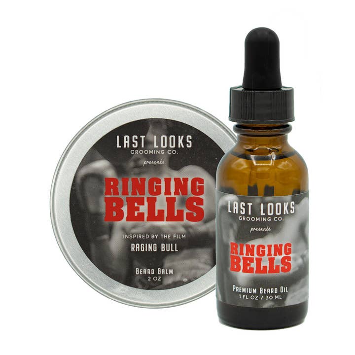 Óleo de barba Ringing Bells + pacote de bálsamo por atacado de Last Looks Grooming
