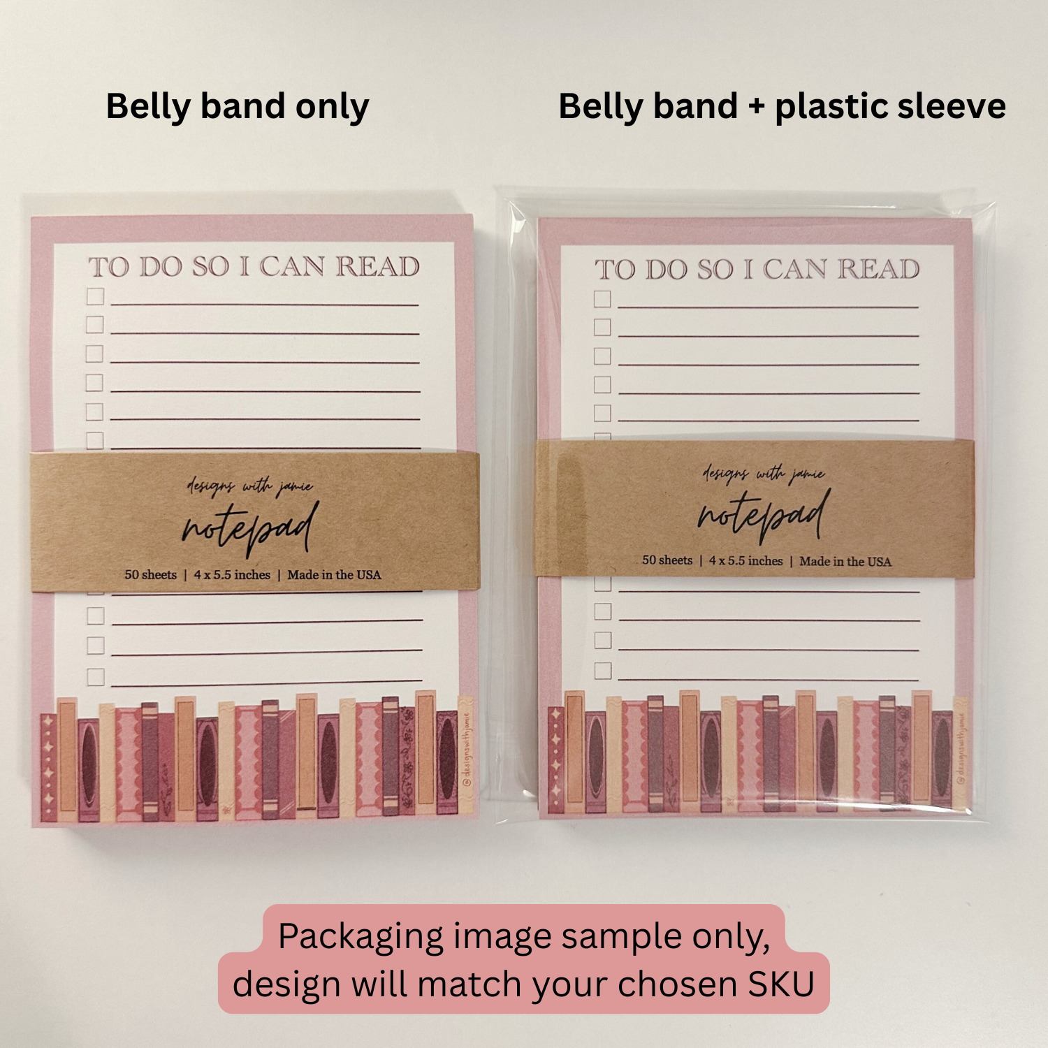 Designs with Jamie - Wholesale Notepad - Show Business Notepad4