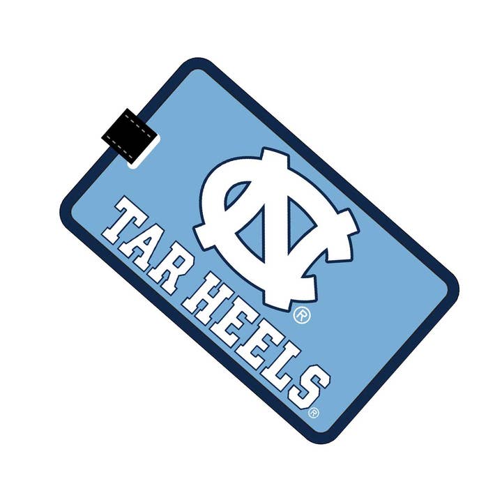 Étiquette à bagage souple NCAA North Carolina Tar Heels pour la vente par Aminco USA