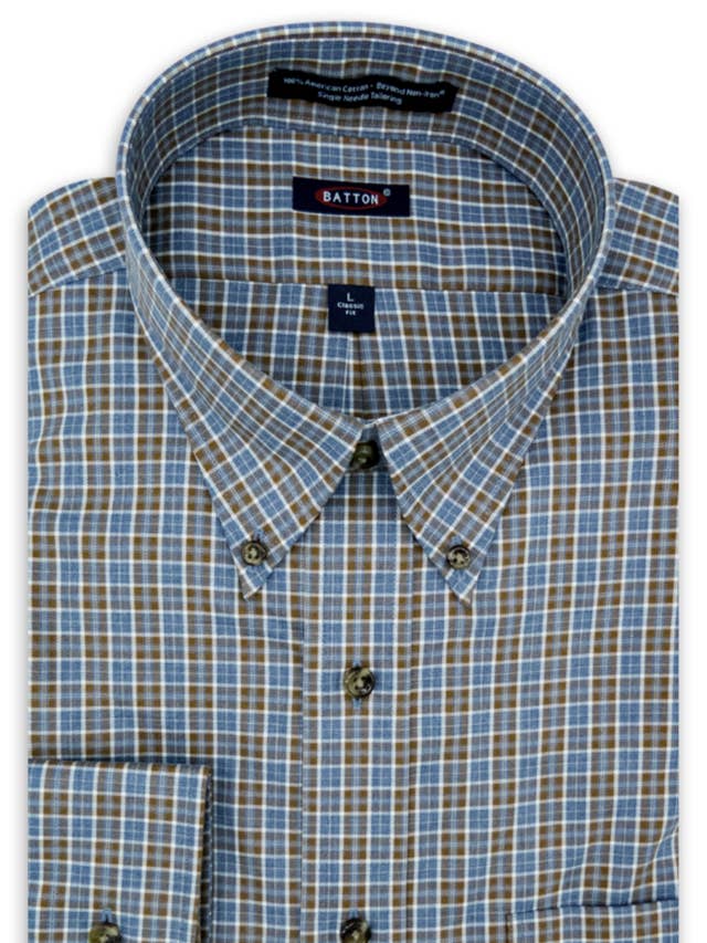 Jameson Non-Iron Cotton Sport Shirt for wholesale by Batton