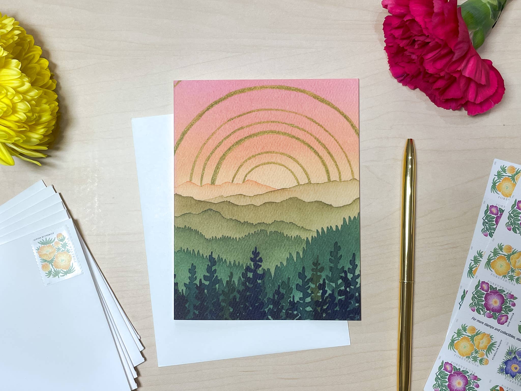 Shelby Thayne Art - Wholesale Everyday Greeting Card - Beauty of Each Hour  - Greeting Card1