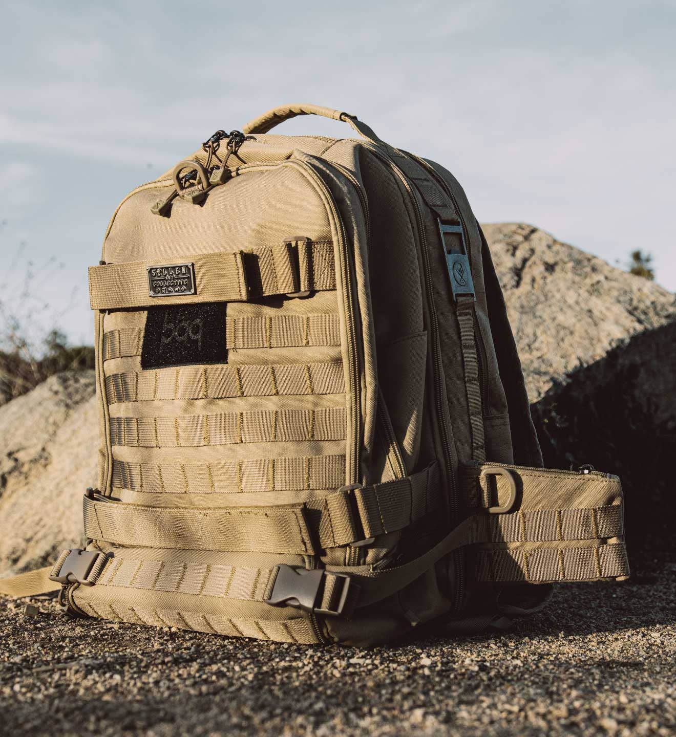 Blaq Paq Tactical - Desert Sand for wholesale on Faire