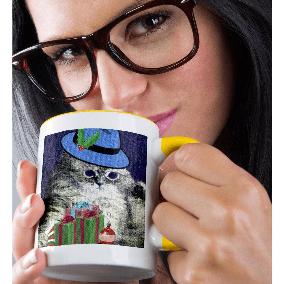 3dRose - Wholesale Coffee Mug - 3dRose, Cat In Hat - C, Mug1