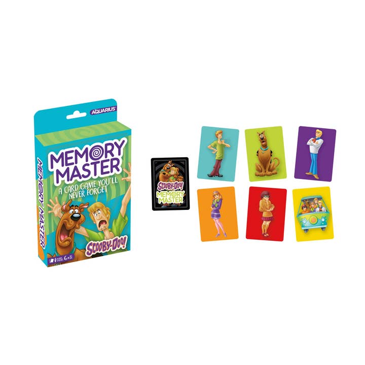 Scooby Doo Memory Master Card Game (Hanger) for wholesale by AQUARIUS, GAMAGO, ICUP, & ROCK SAWS by NMR Brands