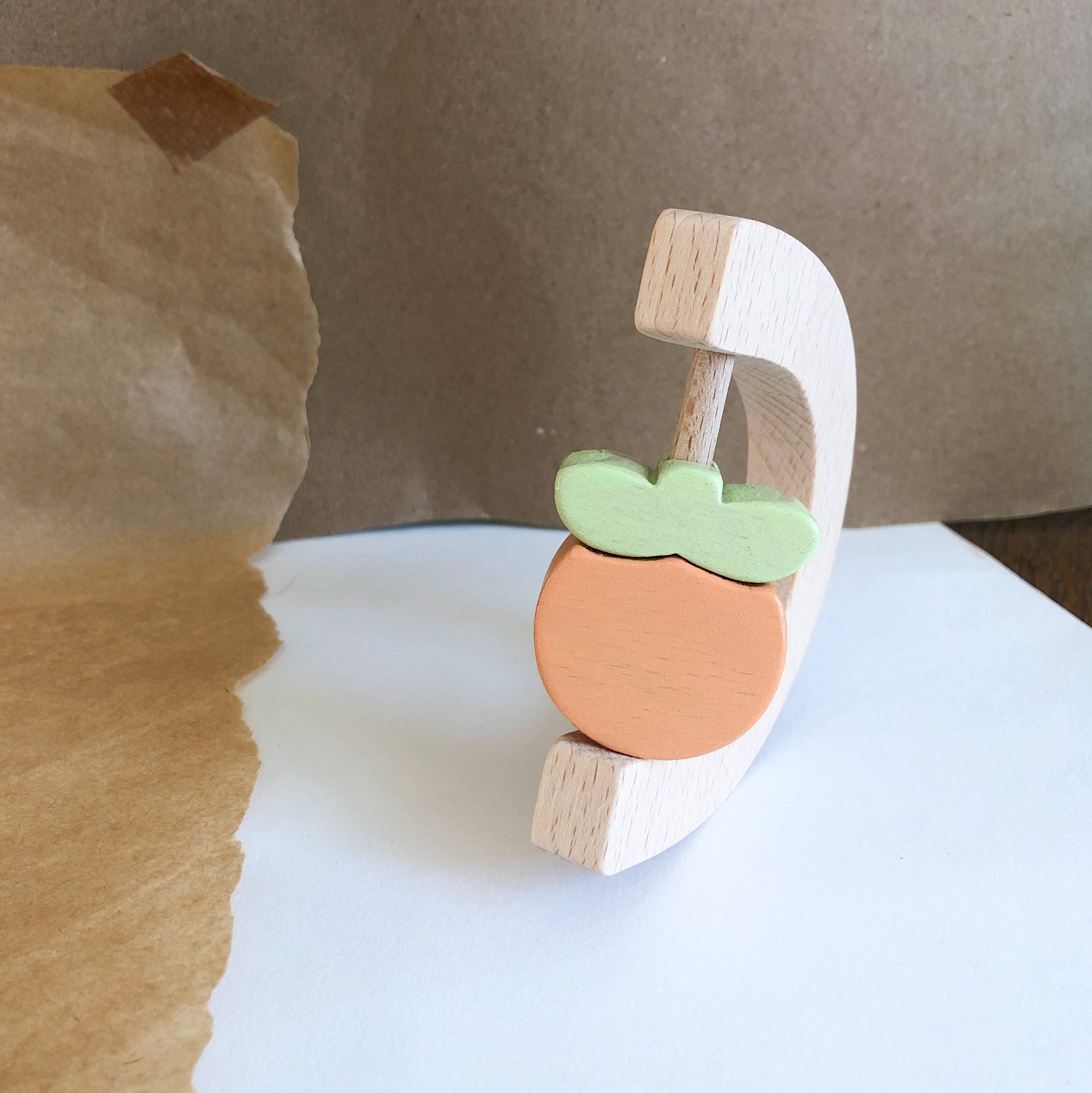 KMR Childwood - Wholesale Clutching Toy - Baby - Orange fruit rattle3