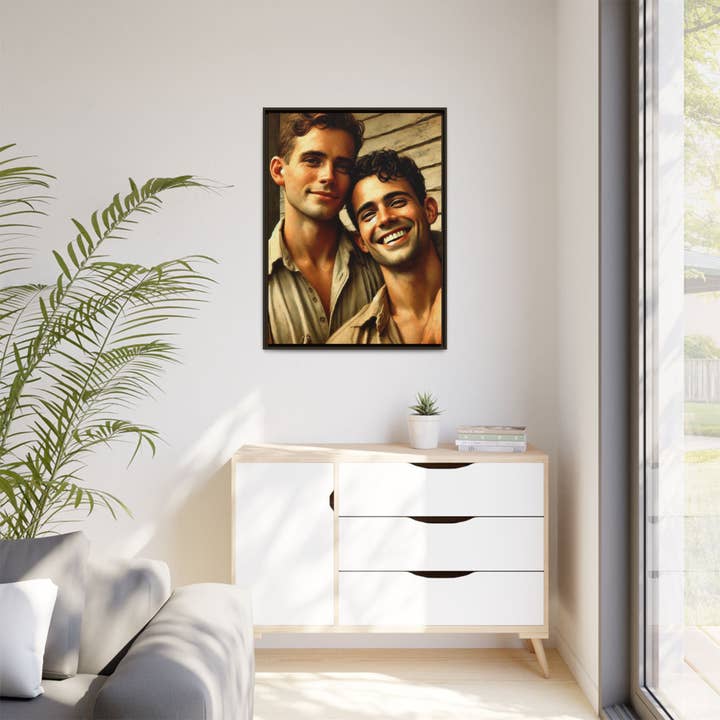Walt & Pete - Wholesale Art Print - Missing Art Studies - Grant 01043