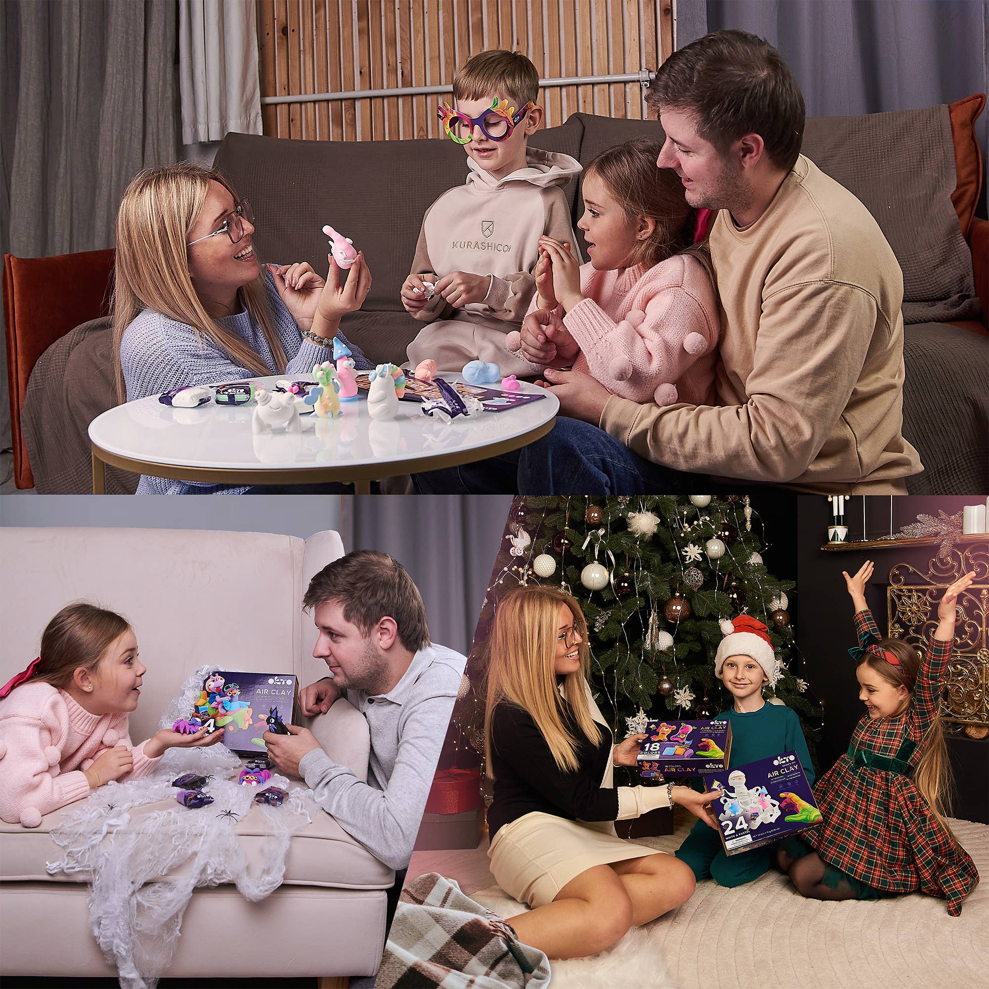 Fainotoys - Wholesale Art Set - Kids & Baby - OKTO Air Clay Set for Creativity – 24 Colors8