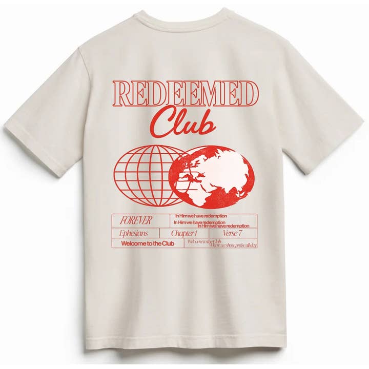 Redeemed Club | Unisex Tee for wholesale by Made By Yen