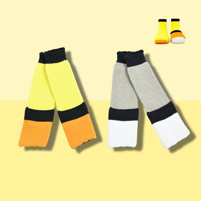 Lot de 2 pour nouveau-né - Jaune pour la vente par Peekaboo Socks