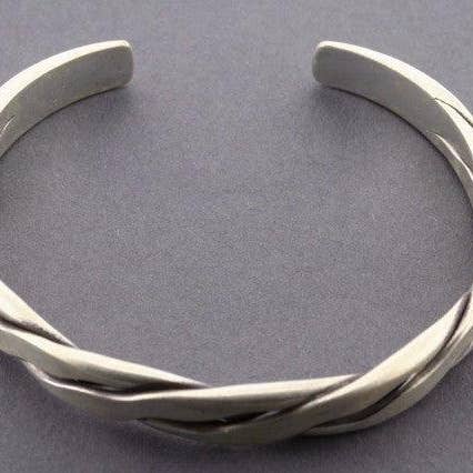 Punho Planos Planos - Prata Pura por atacado de Makers & Providers