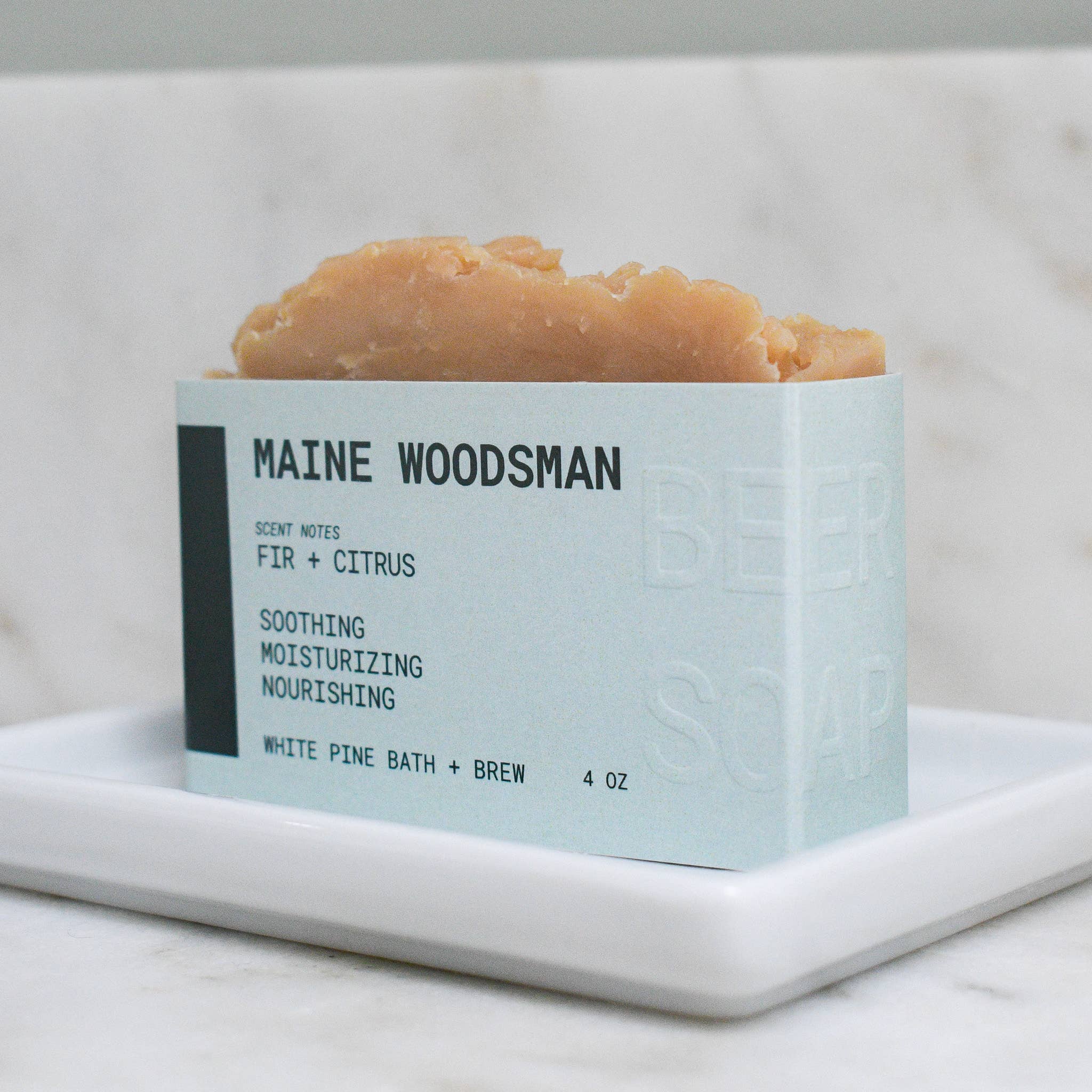 White Pine Bath & Brew - Wholesale Bar Soap - Maine Woodsman - Beer Soap4