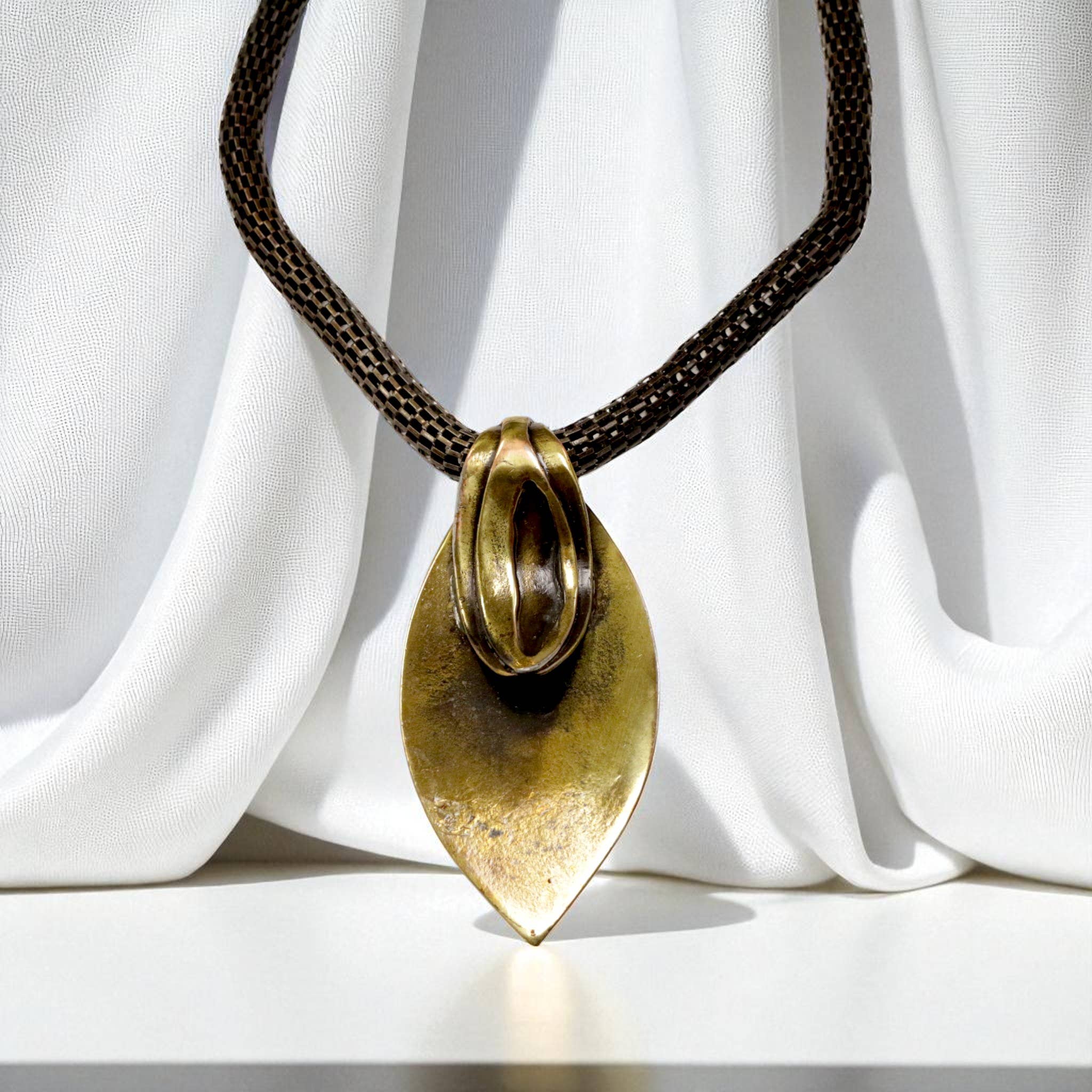 The Ancient Bazaar Jewelry & Accessories - Wholesale Pendant/Charm Necklace - Item # BRN-1072 - Brass Necklace  0