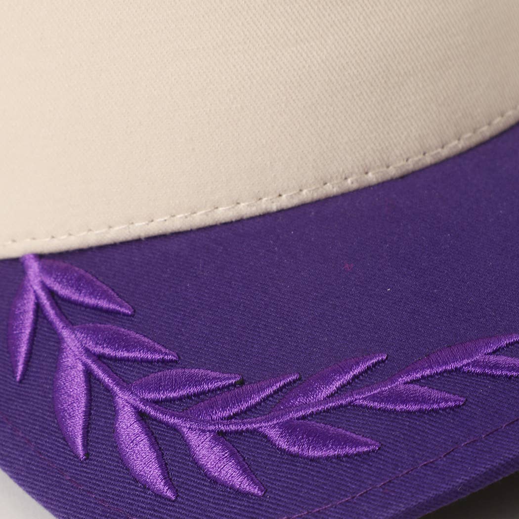 Fashion City - Wholesale Trucker Hat - Unisex - Plain Two Tone Canvas Cotton Bay Leaf Trucker Hat12