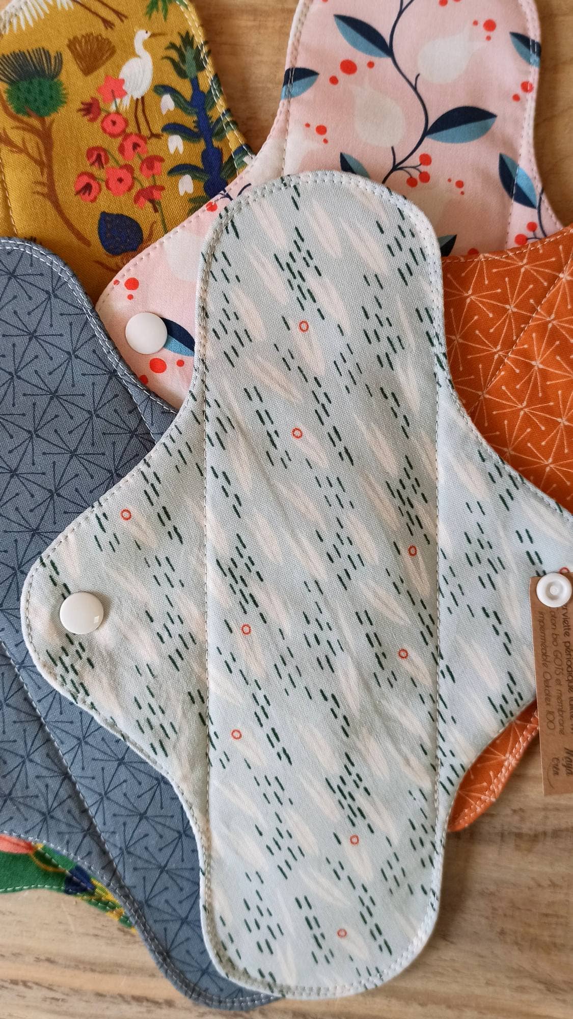 Maya Créa - Wholesale Period Underwear - Women's - Periodic towels size M16