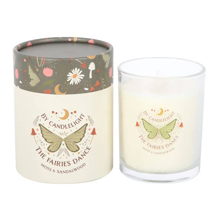 Something Different Wholesale - Wholesale Jar/Filled Candle - Fairy Wing Moss & Sandalwood Candle1