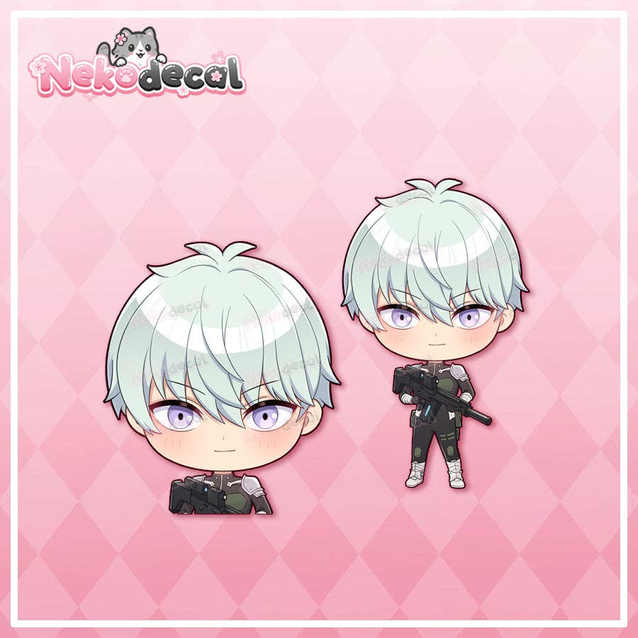 Nekodecal - Wholesale Sticker - Chibi Kaiju Peekers11