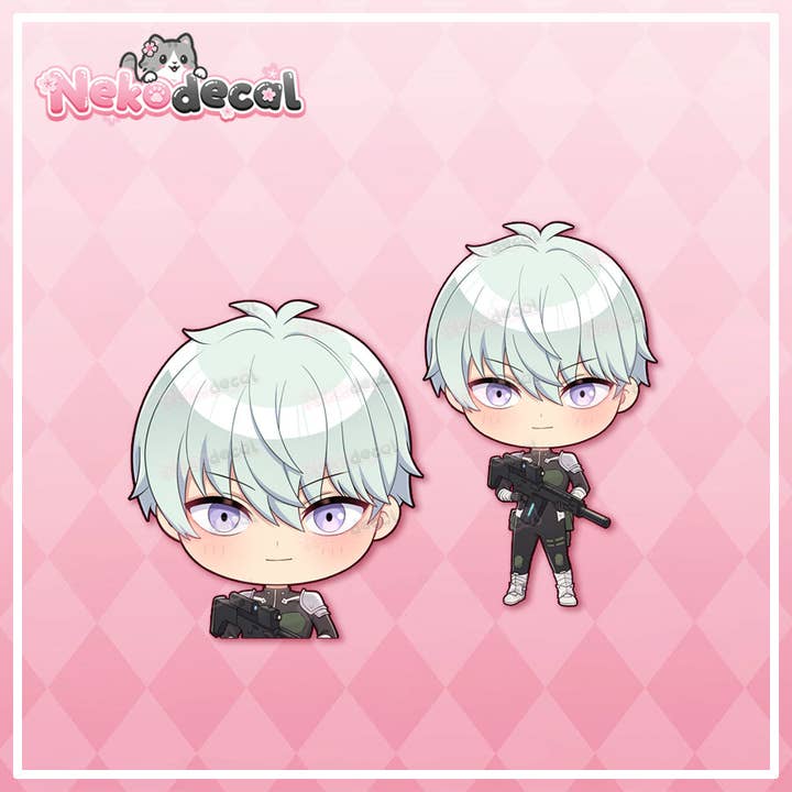 Nekodecal - Wholesale Sticker - Chibi Kaiju Peekers11