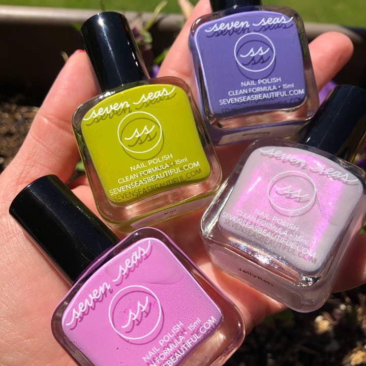 Seven Seas - Wholesale Nail Polish - Clean Nail Polish - Jellyfish4