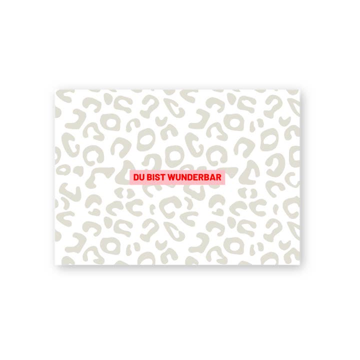 Cartão Postal - VOCÊ É MARAVILHOSO por atacado de HERR&FRAUHEMPEL