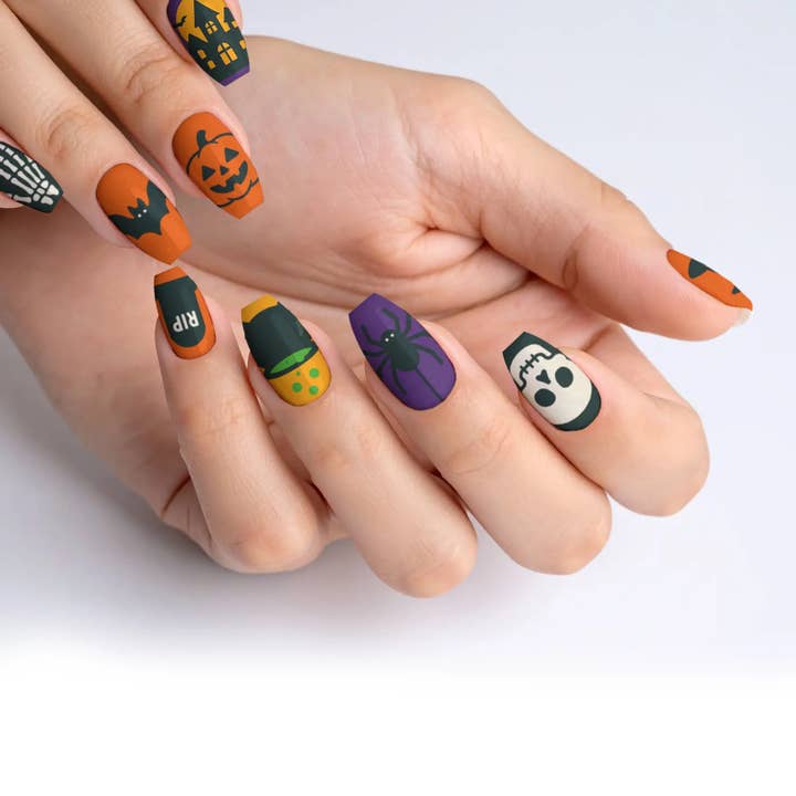 FYNE BODY - Wholesale Press-on/fake nails - Spooky Chic Spellbinder Halloween Press-On Nails55