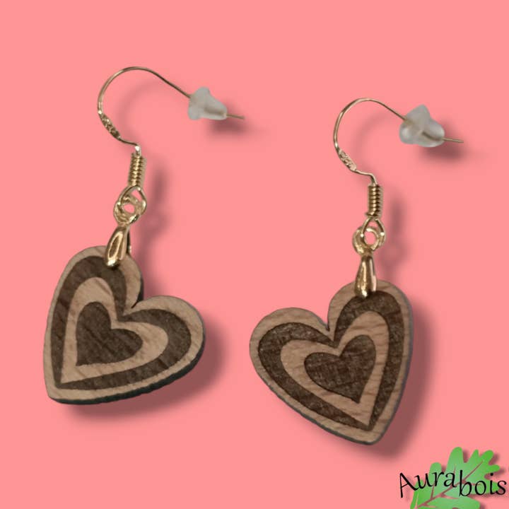 Valentine örhängen liten modell för wholesale av Aurabois