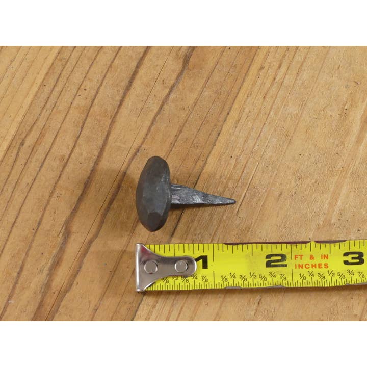 Midwest Craft House - Wholesale Wall Hook - BLACK HAND FORGED IRON NAIL / CLAVO, 1" WIDE4