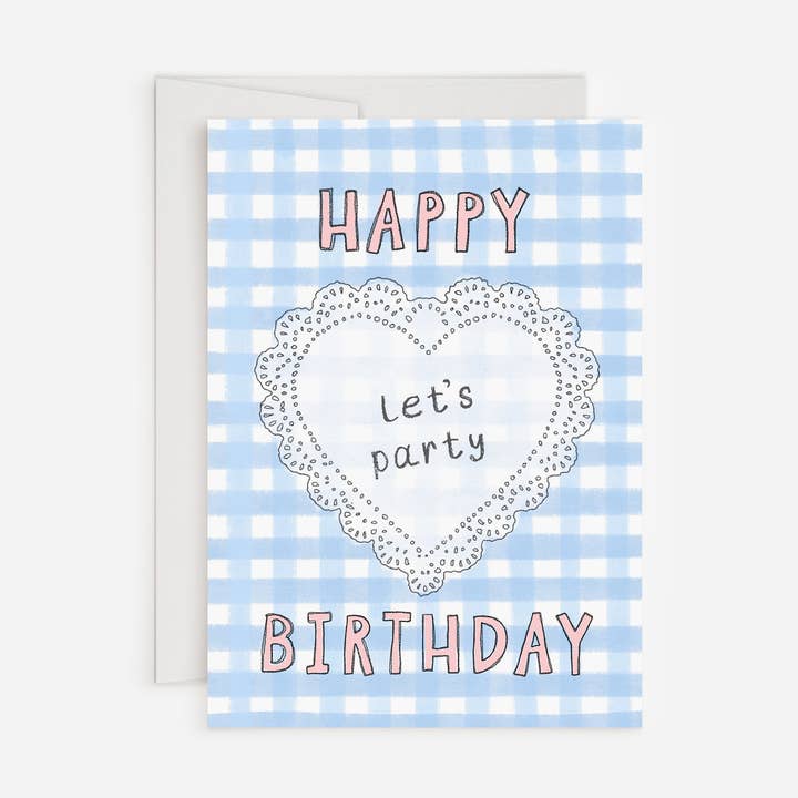 Let’s Party Birthday Card for wholesale by POSTIE