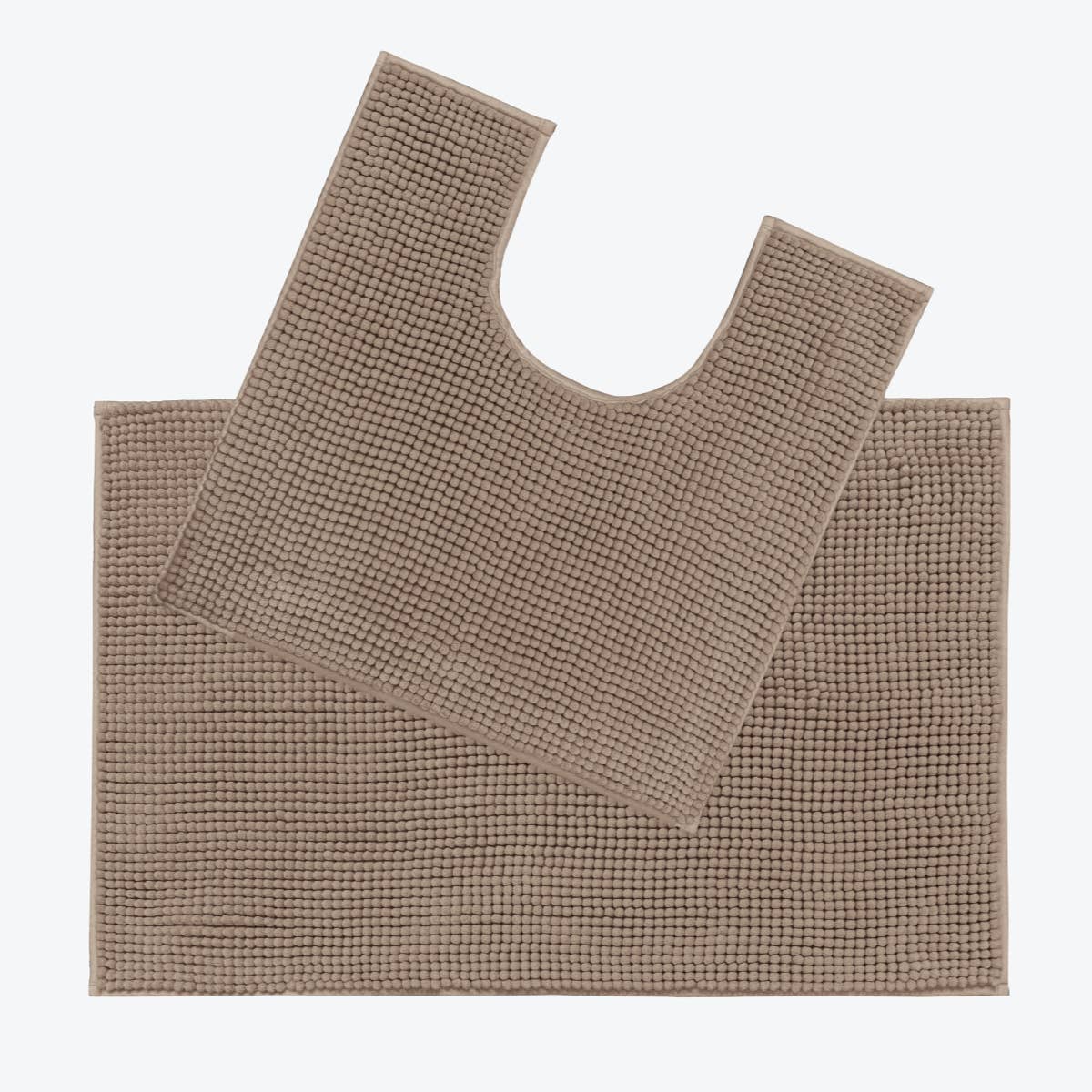 Allure Bath Fashions – wholesale Badrumsmatta Set – Tvådelat badrumsmatta och piedestalmatta set - Mjuk chenillebubbla3