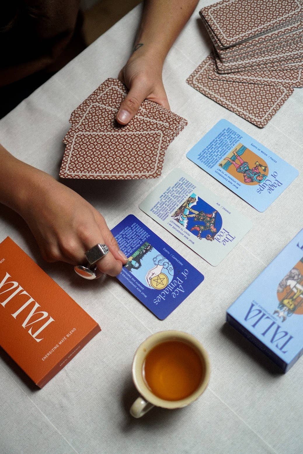 FLEURS - Wholesale Tarot/Oracle Card - TALIA TAROT DECK  ❈ with correspondence/messages + astrology4