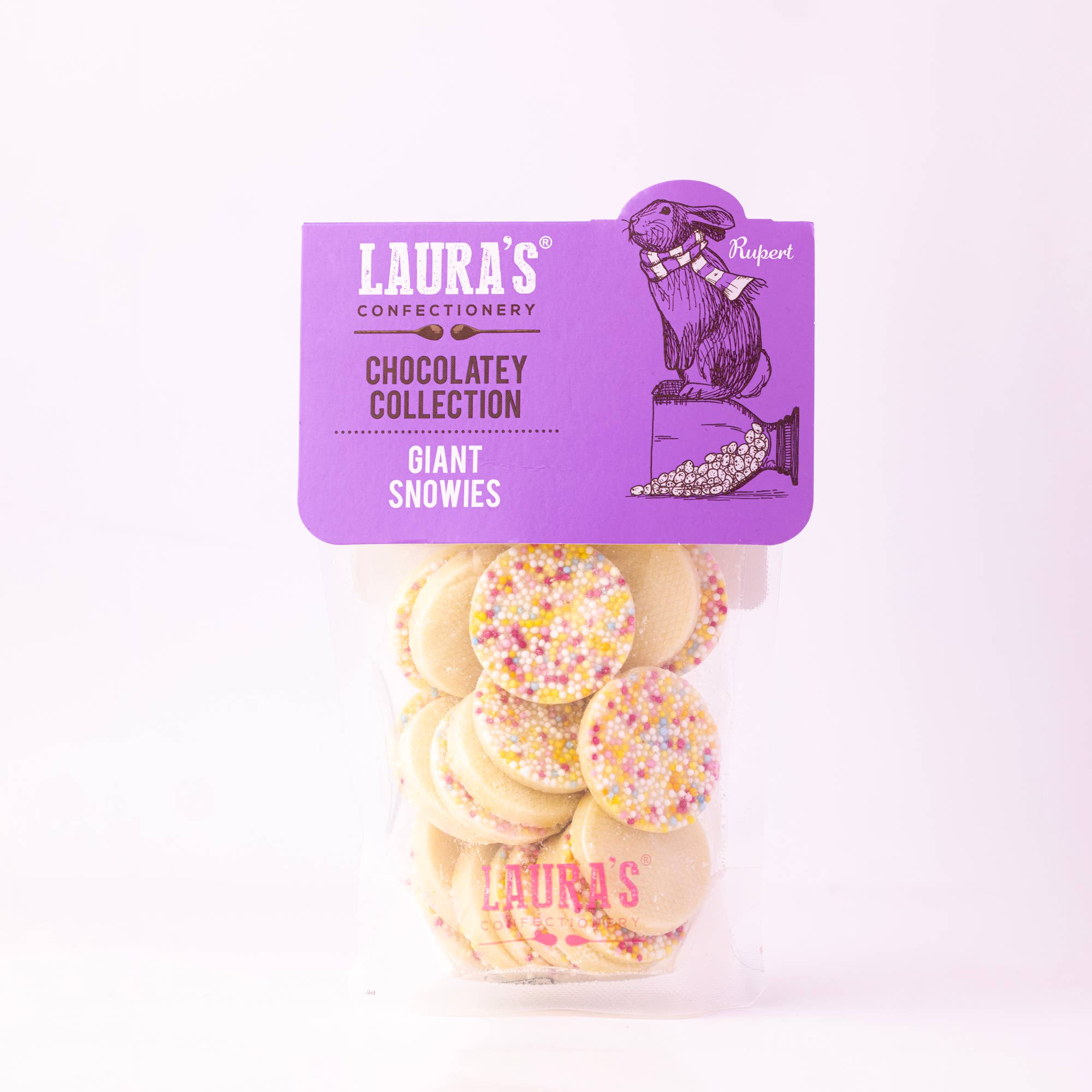 Lauras Confectionery Ltd – Großhandel Cookie – Laura's Confectionery Riesiger Snowies Beutel