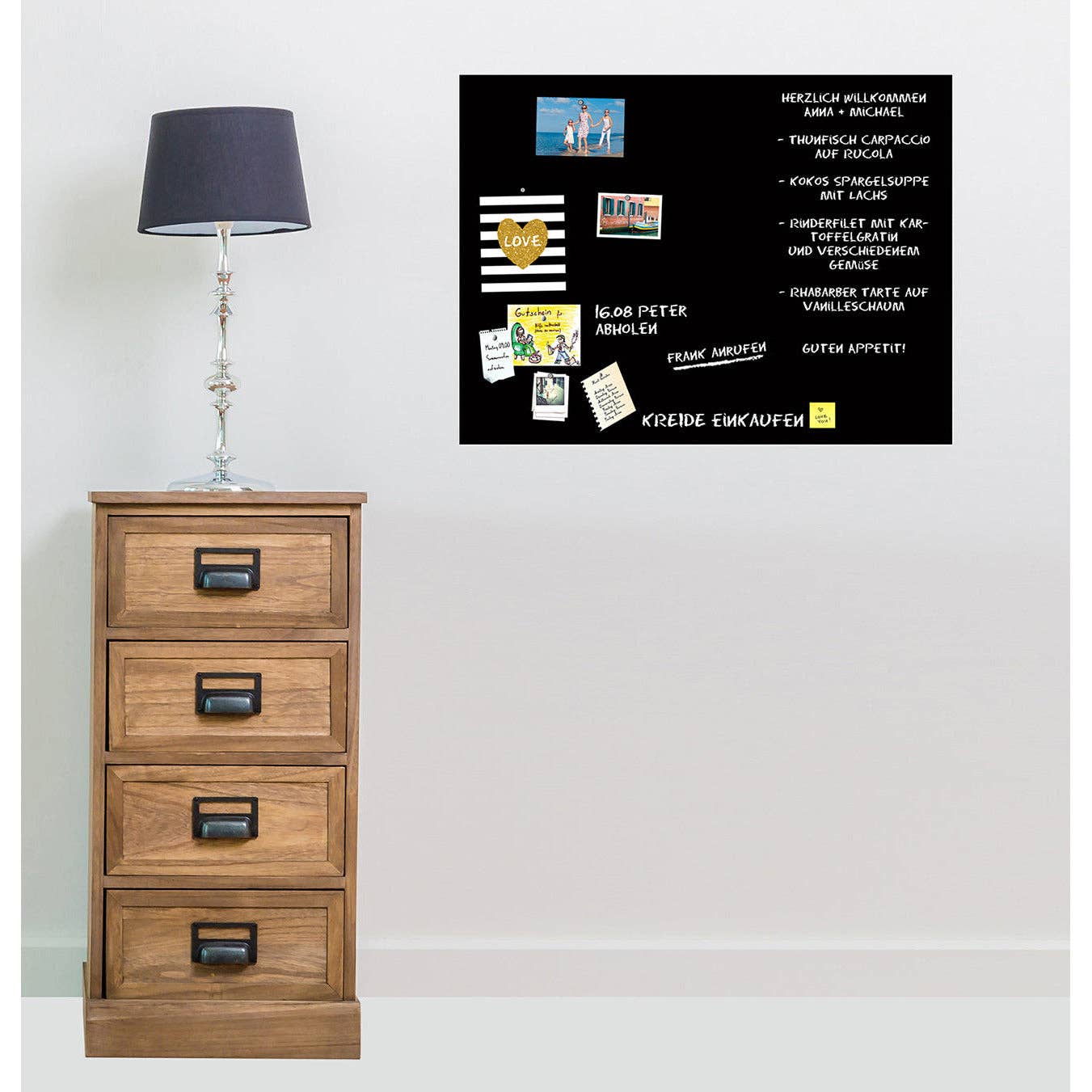 Queence - Wholesale Magnet Board - Magnetic blackboard film - black10