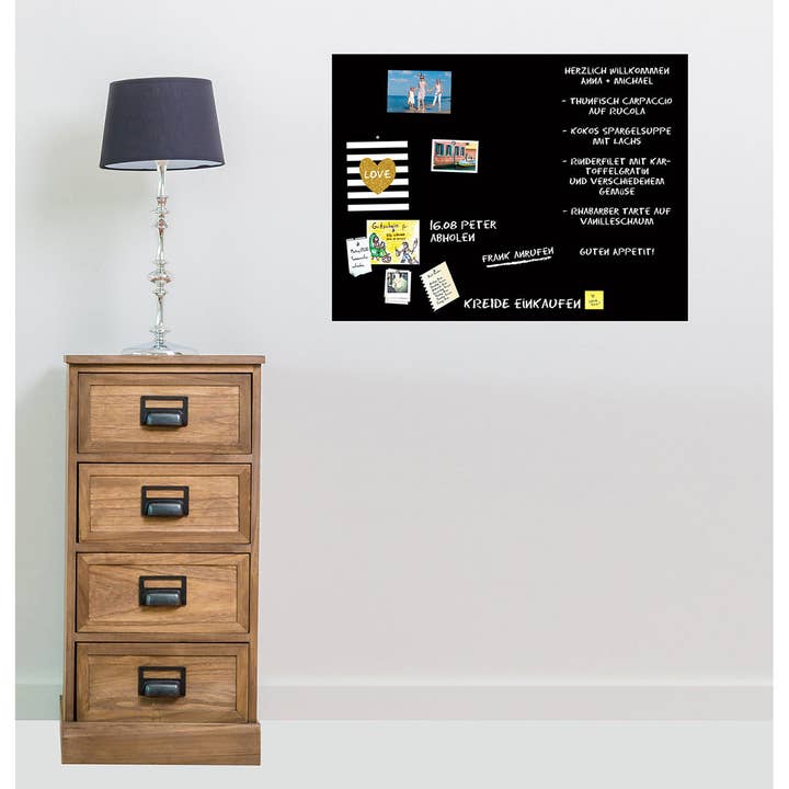 Queence - Wholesale Magnet Board - Magnetic blackboard film - black10