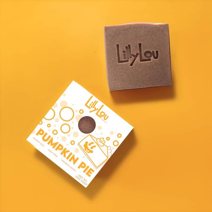 Lilly Lou Soap Co. - Wholesale Bar Soap - Pumpkin Pie Soap | Autumn Soap | Halloween Soap | Goat Milk1