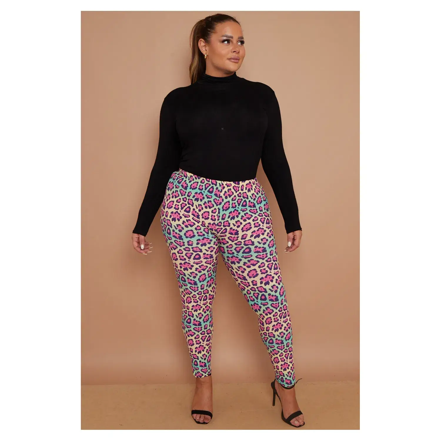 Superbia – wholesale Fashion leggings – Women's – Superbia Super Soft Leggings High Waist (Large Size 14-22)102