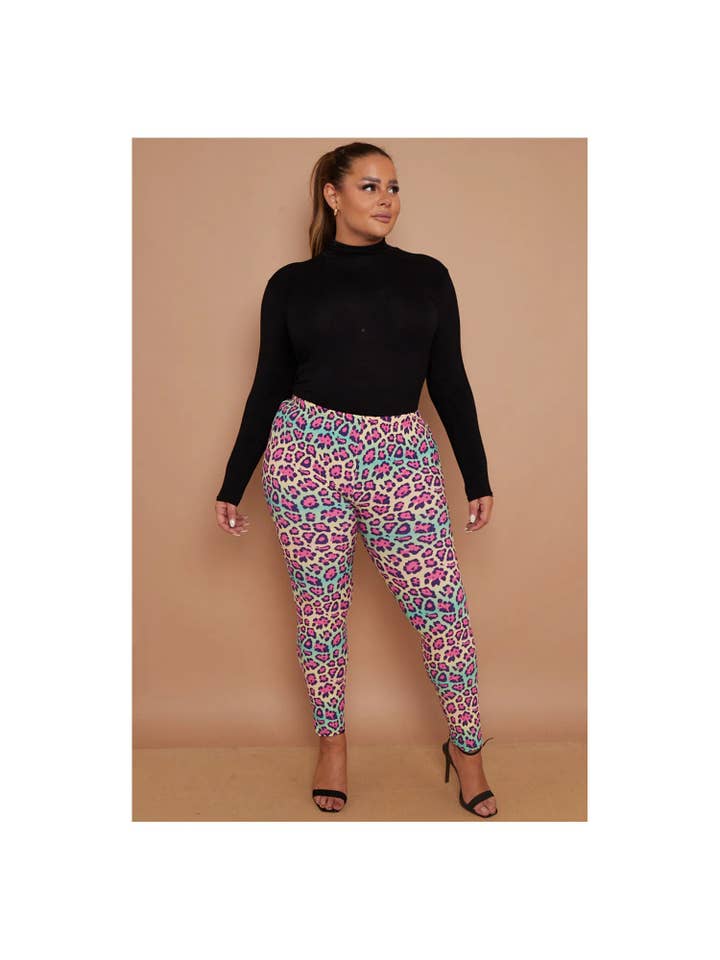 Superbia – wholesale Fashion leggings – Women's – Superbia Super Soft Leggings High Waist (Large Size 14-22)102