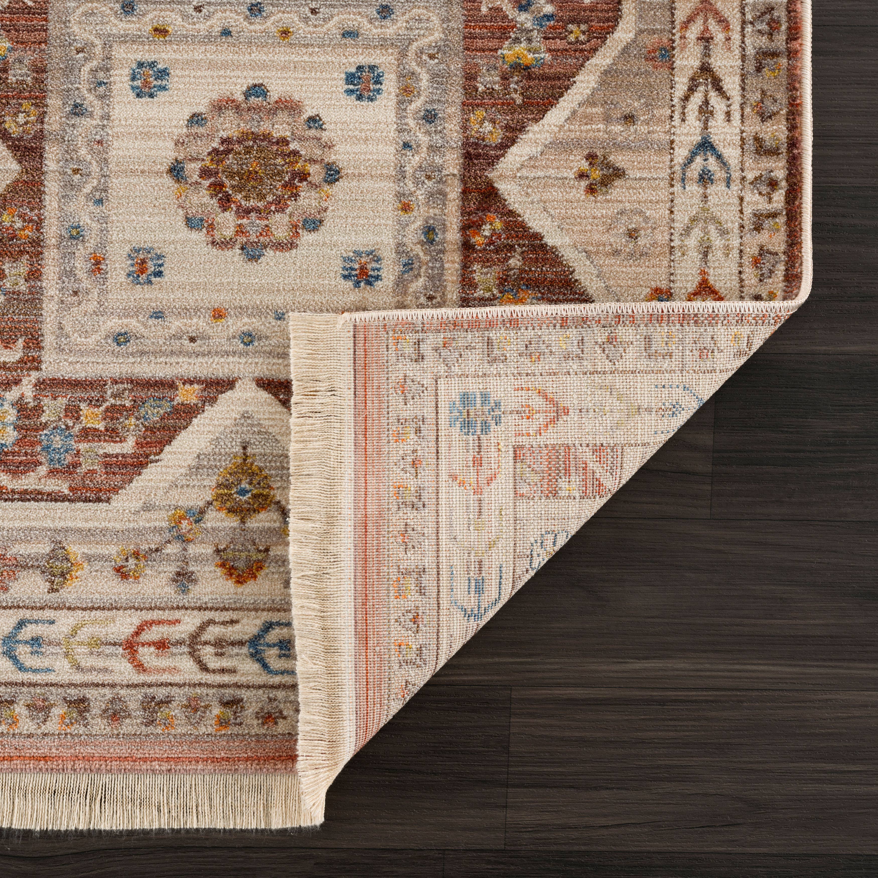 LR Home - Wholesale Area Rug - Rustic Southwestern Floral Medallion Area Rug5