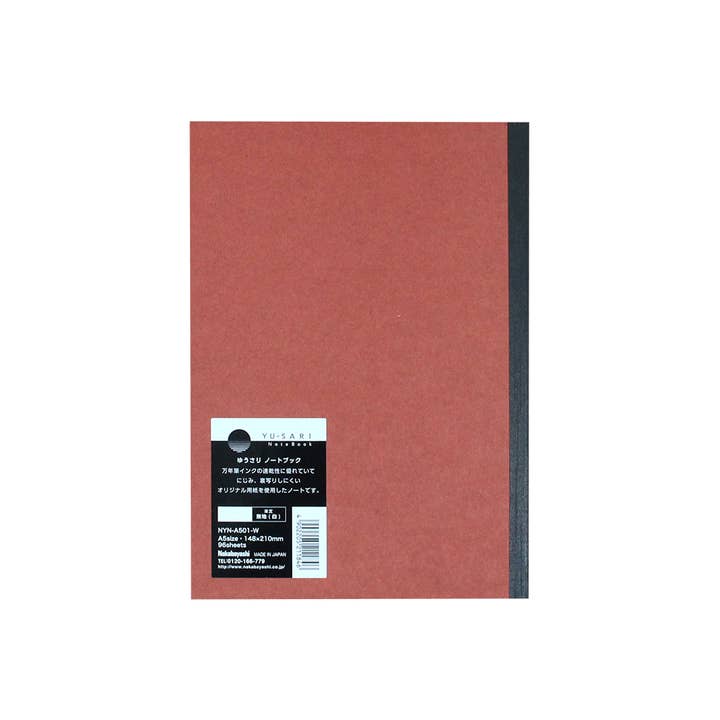 NAKABAYASHI Stationery - Wholesale Notebook - Yu-sari Notebook for Fountain Pen A5 size