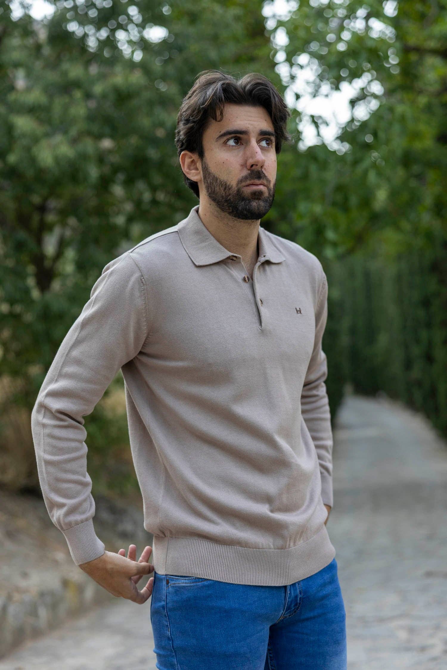 Custi Mikelo: Men's Clothing & Christmas Gifts - Wholesale Polo - Men's - Camel Polo Jersey3