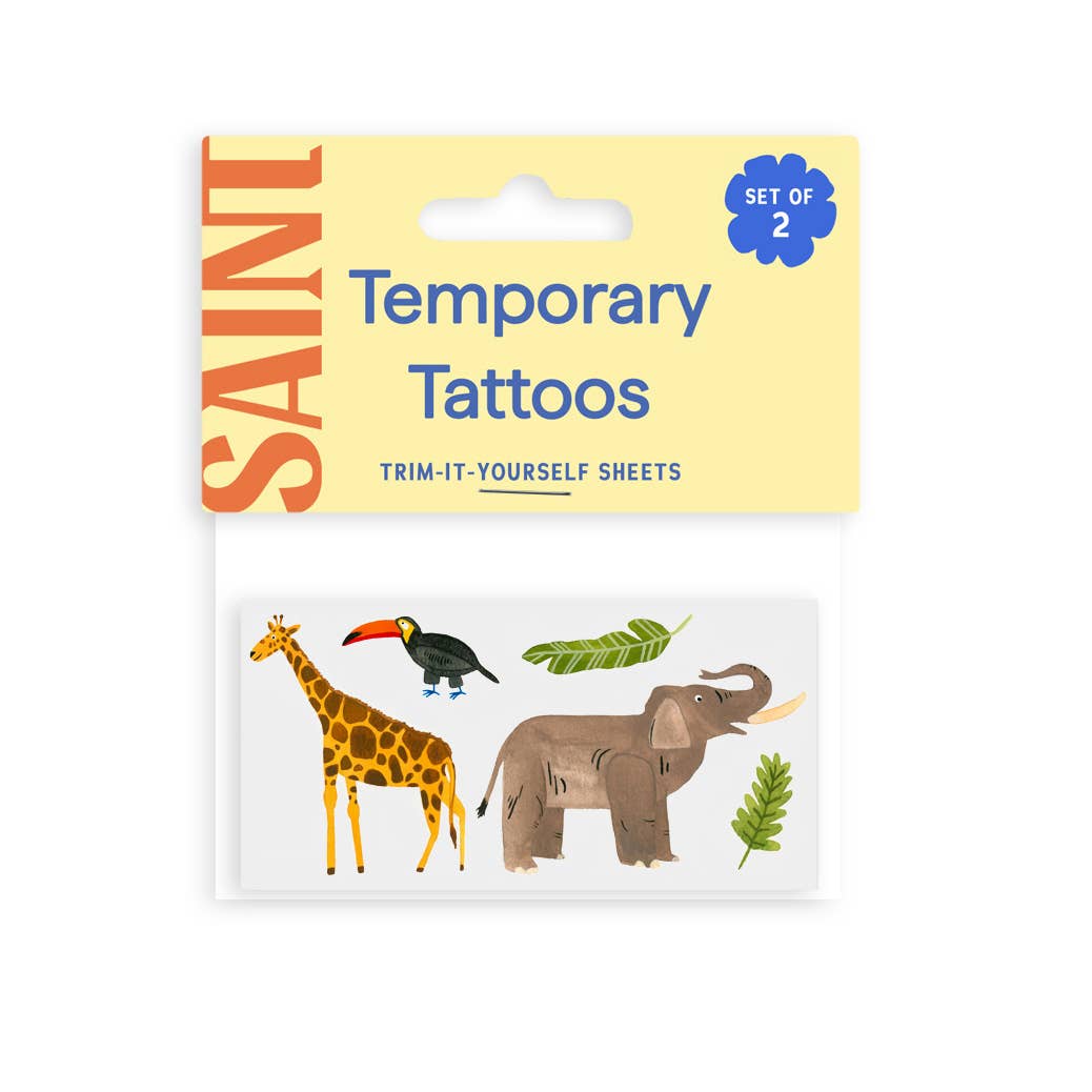 Saint Tattoos - Vendita all'ingrosso Tatuaggio temporaneo - Bambini - Tatuaggi temporanei Jungle0