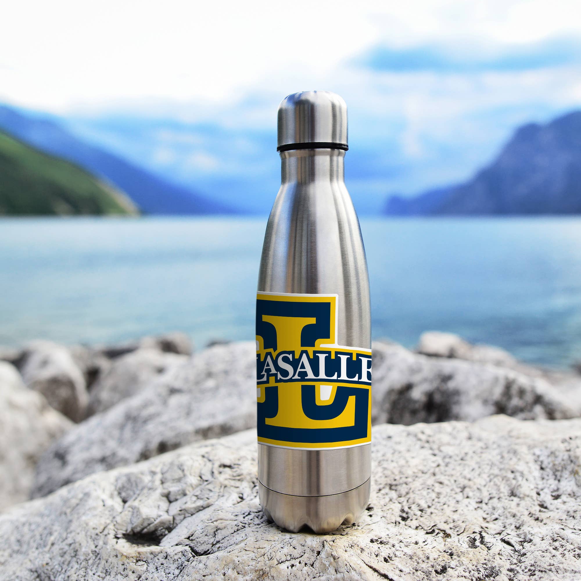 Rico Industries - Vente Breloque décorative pour voiture – unisexe - NCAA La Salle Explorers Autocollant Découpé Moyen3