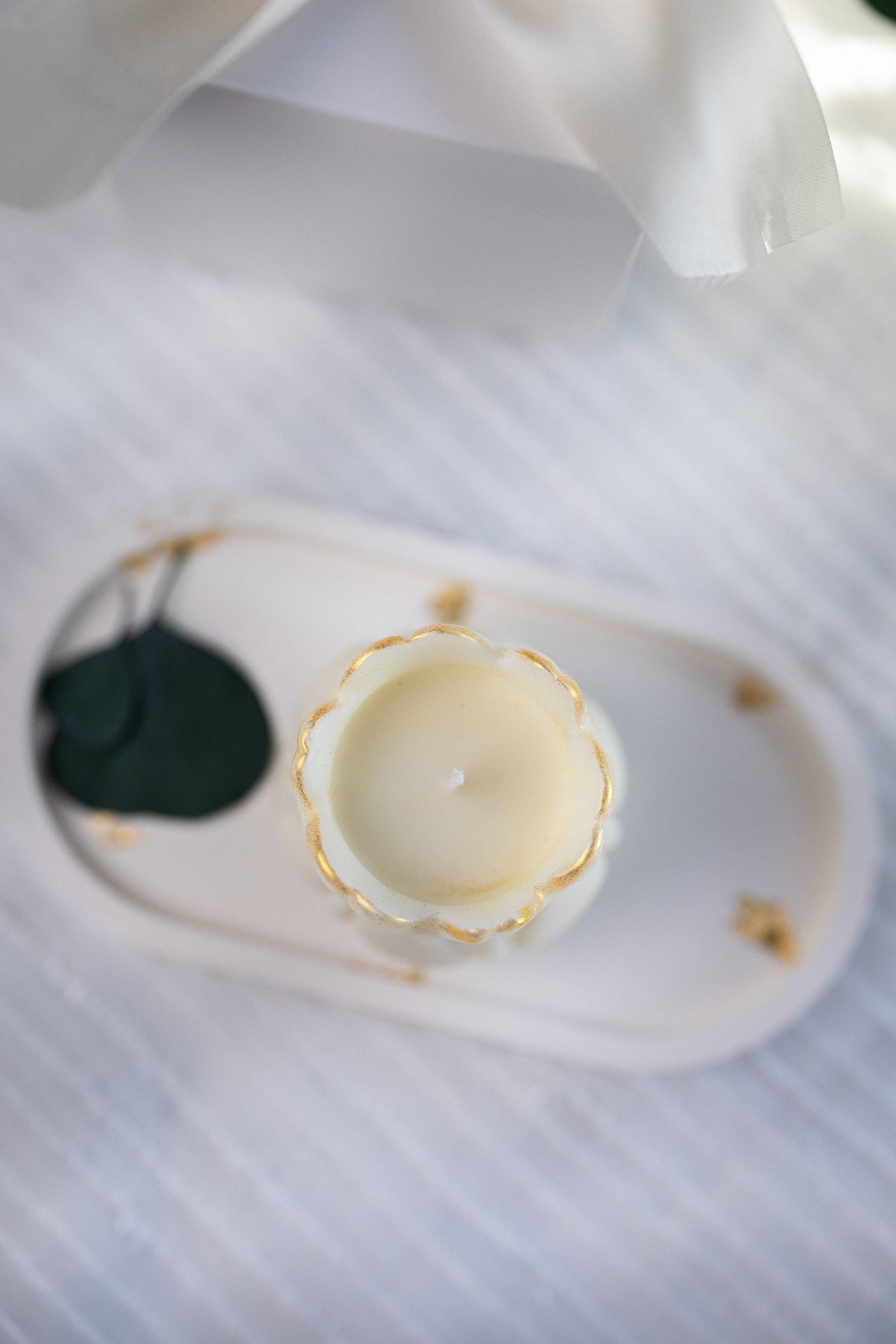 MySunshineCandless – Großhandel Geschenkkerze – Goldene einzigartige Tulpenkerzen, handgemachte Tulpenkerze4