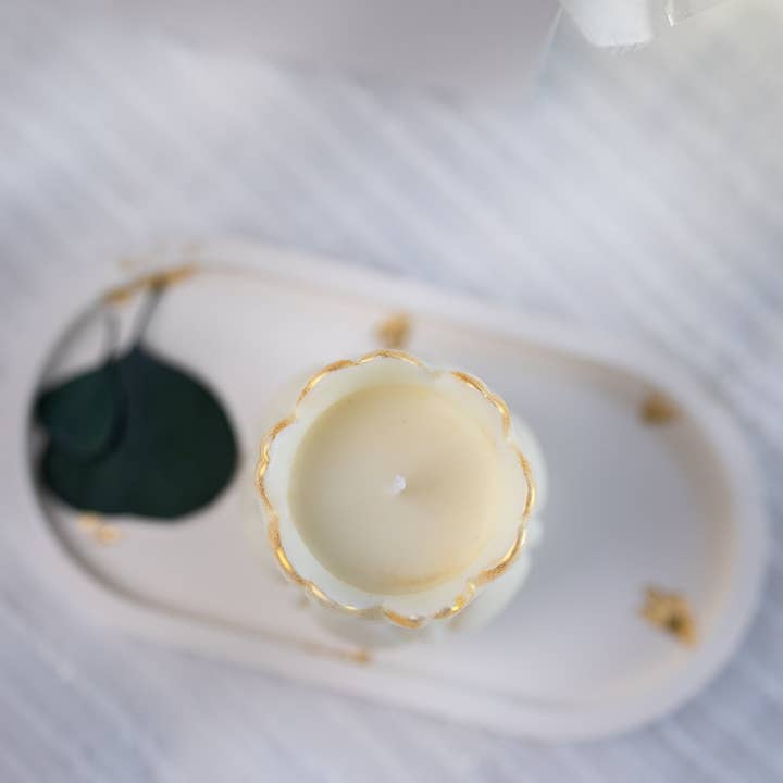 MySunshineCandless – Großhandel Geschenkkerze – Goldene einzigartige Tulpenkerzen, handgemachte Tulpenkerze4