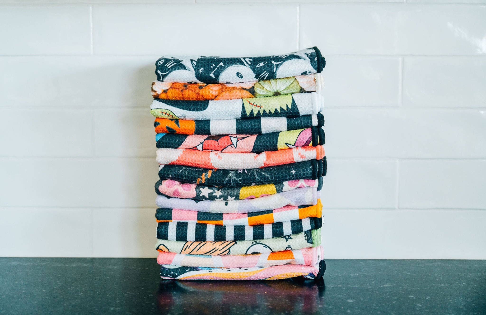Black Licorice: Double-Sided Hand Towel for wholesale on Faire5