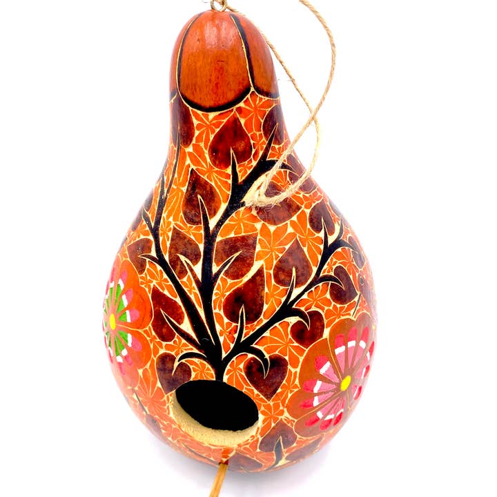 Blossom Inspirations - Wholesale Bird House - Forest Birdhouse Gourd14